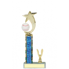 Trophies - #Baseball Shooting Star Spinner C Style Trophy